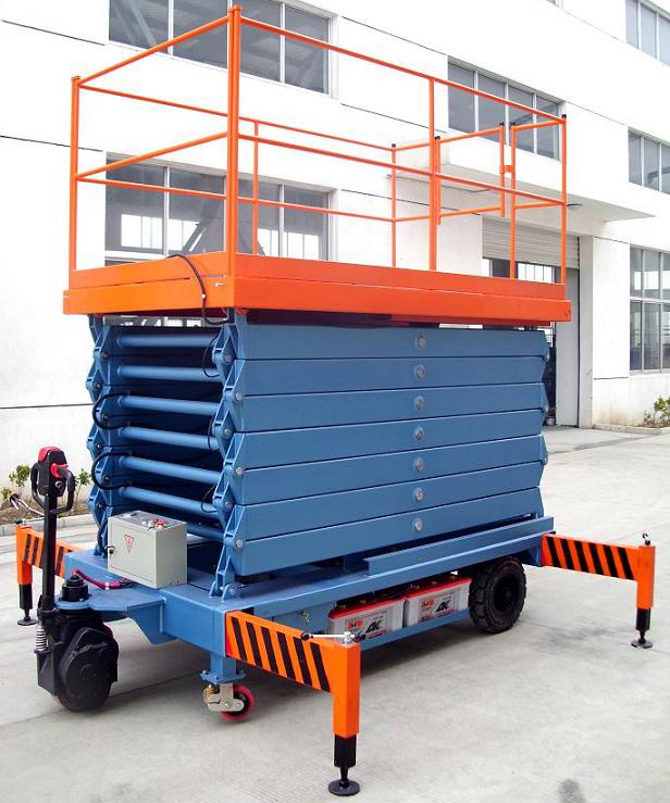 宜春助力行走剪叉式高空作业平台